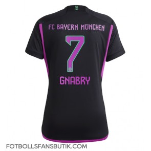 Bayern Munich Serge Gnabry #7 Replika Bortatröja Damer 2023-24 Kortärmad